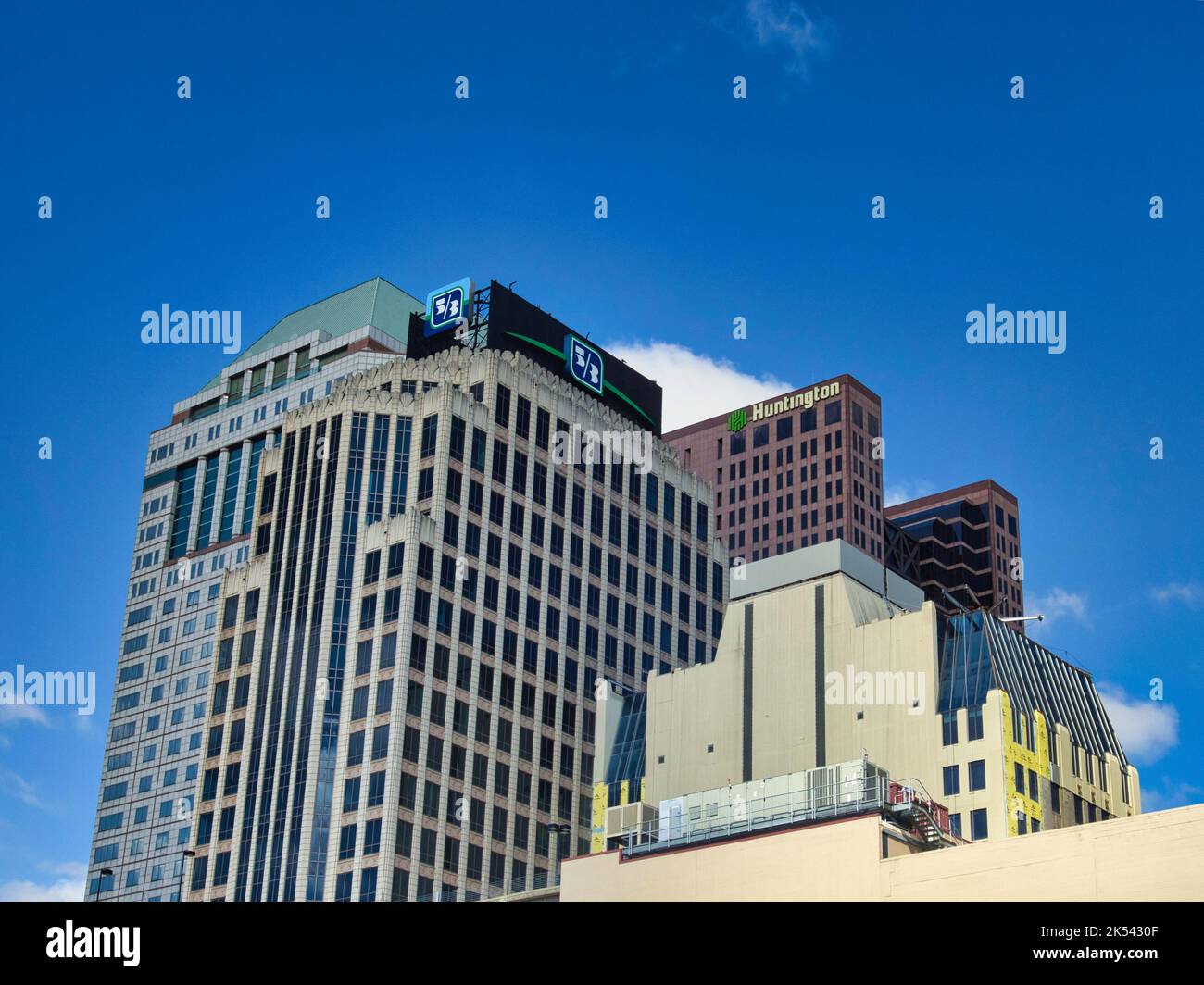 Fifth Third Center is a skyscraper on Capitol Square in Downtown