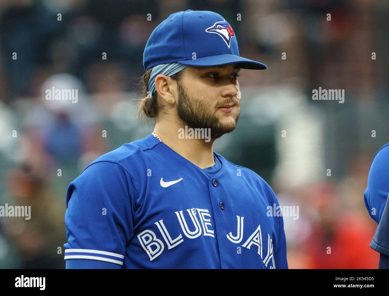 Highland Mint Toronto Blue Jays Bo Bichette Impact Jersey Framed Photo