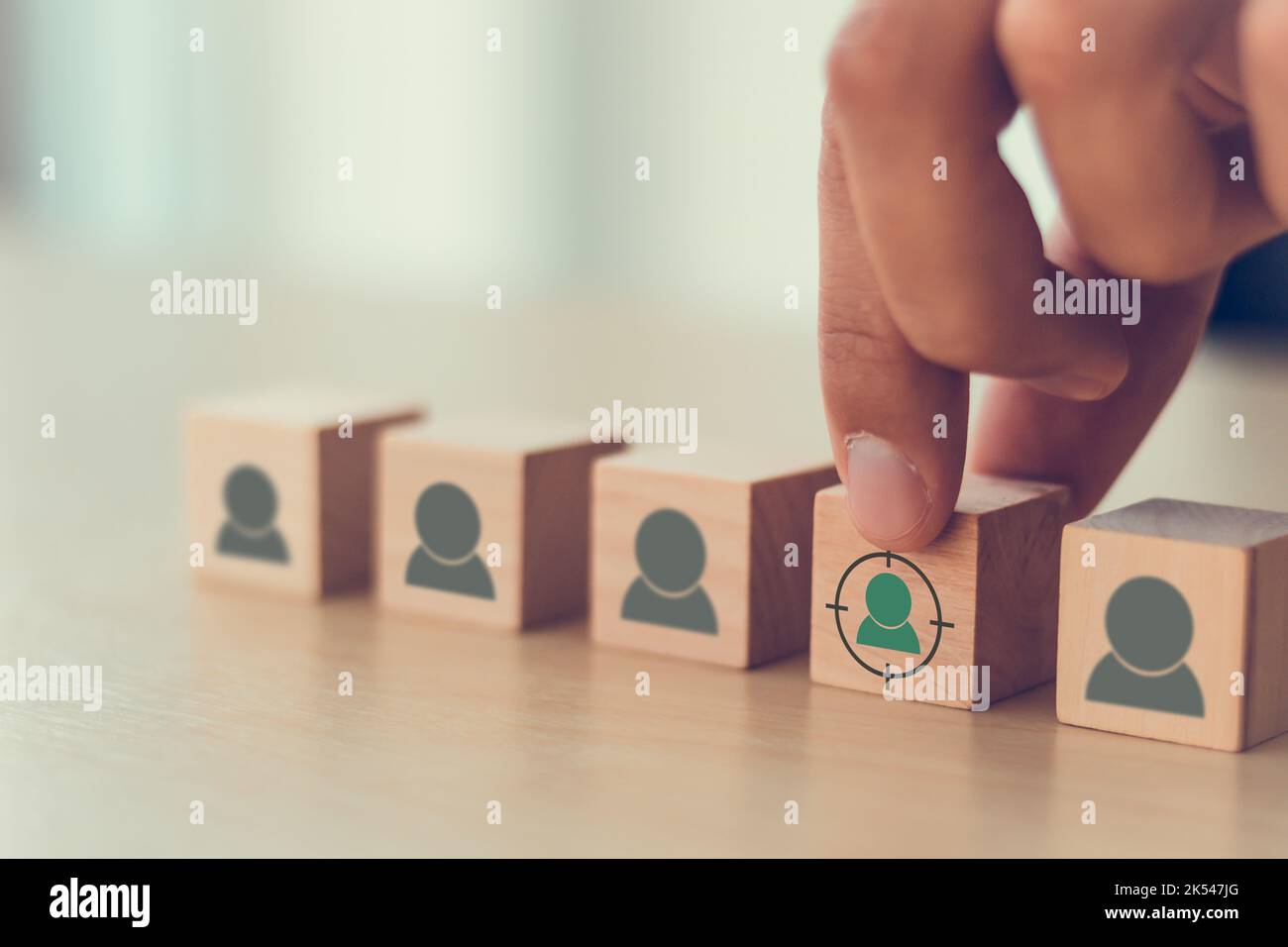 Target customer, buyer persona, marketing segmentation, job recruitment