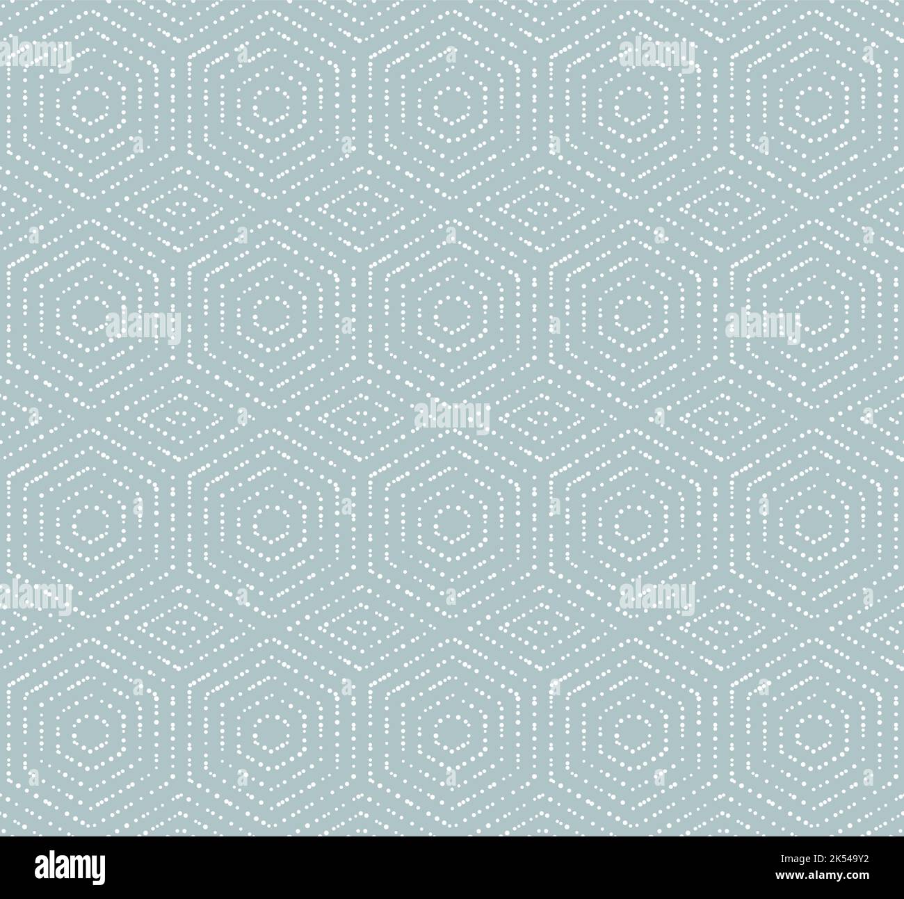 Beautiful seamless blue hexagon Stock Vector Images - Alamy