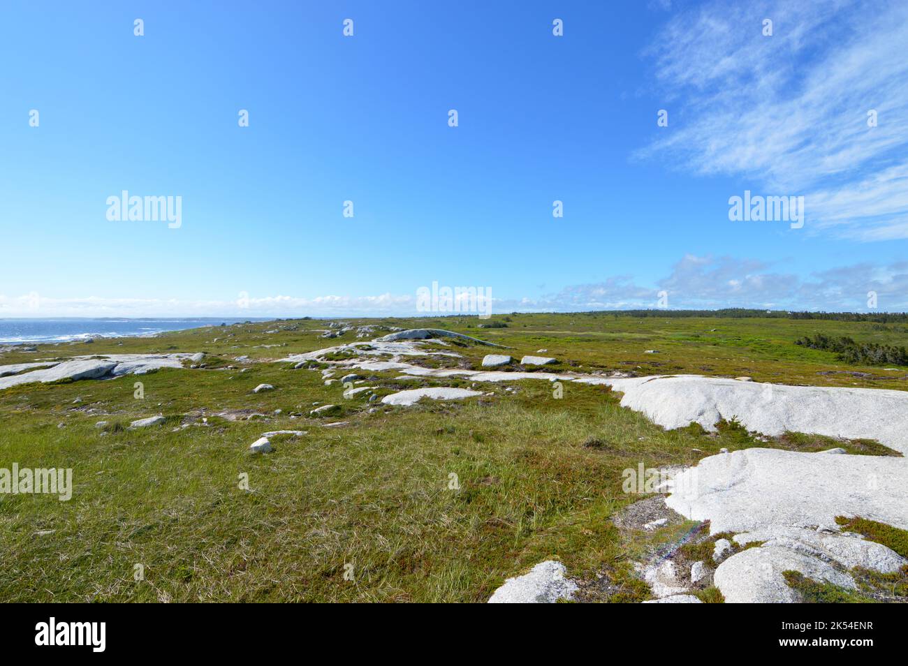 High Head Trail coastal area near Prospect Village, Nova Scotia, Canada