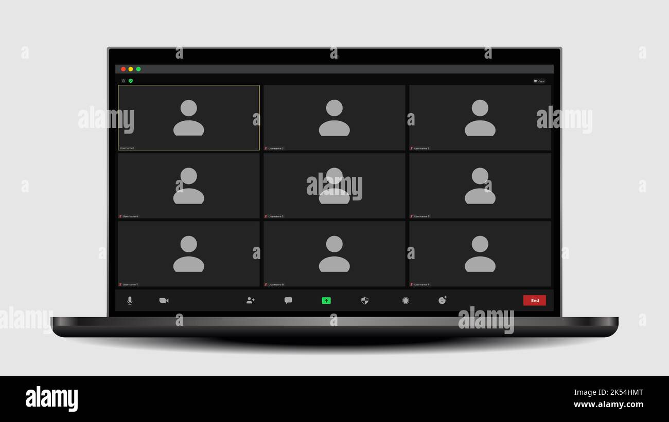 people connecting together, learning or meeting online with