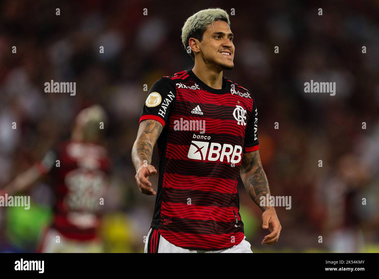 Rio de Janeiro, Brazil. June 08, 2022, Ademir of Atletico-MG during the  match between Fluminense and Atletico-MG as part of Brasileirao Serie A  2022 at Maracana Stadium on June 08, 2022 in