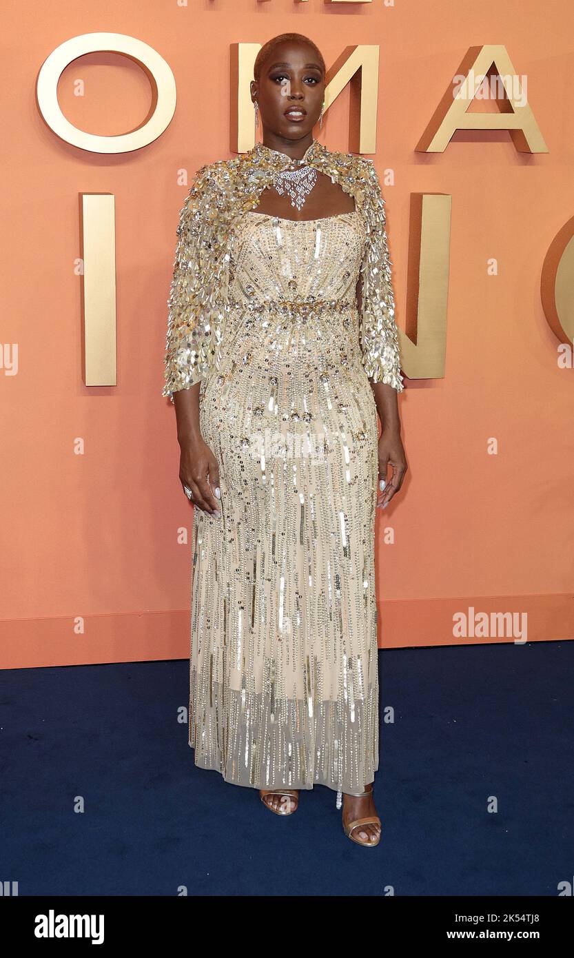 Oct 03, 2022 - London, England, UK - Lashana Lynch attending The Woman ...