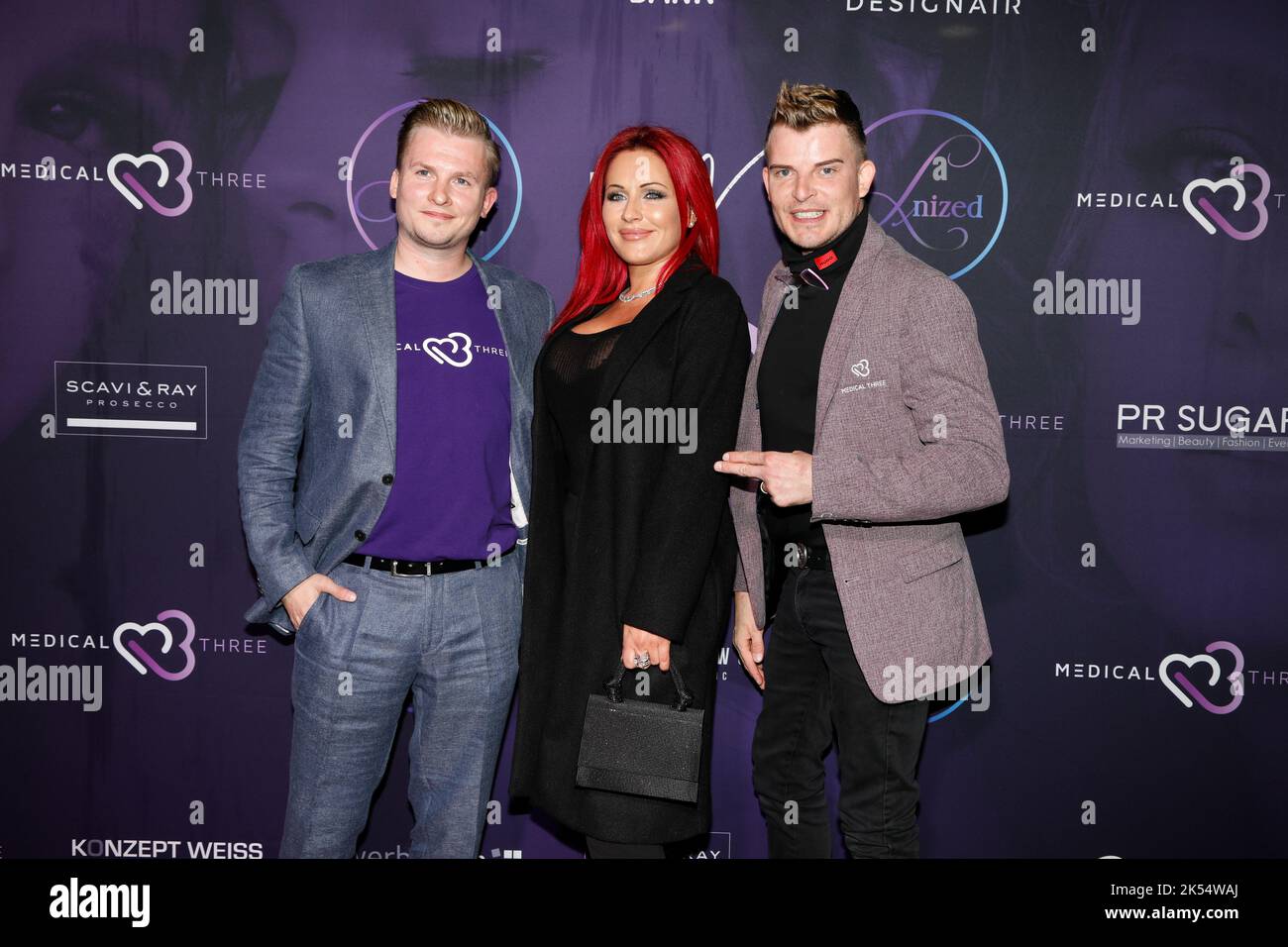 Robert Rüdiger, Julia Jasmin Rühle aka JJ und Jan Rüdiger beim Grand ...
