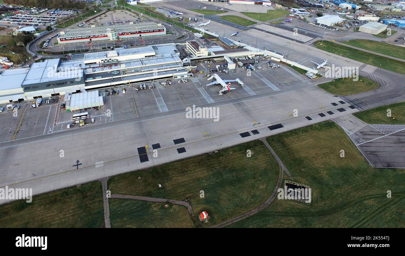 Aberdeen International Airport Stock Photo