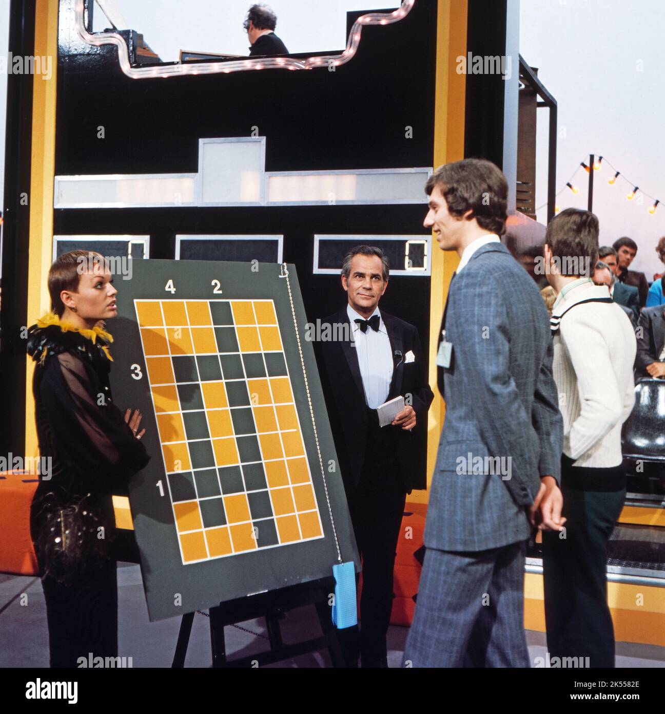 Dreimal darfst Du raten, Musikquizshow, Deutschland 1976, Regie Thomas Land, Kandidaten bei