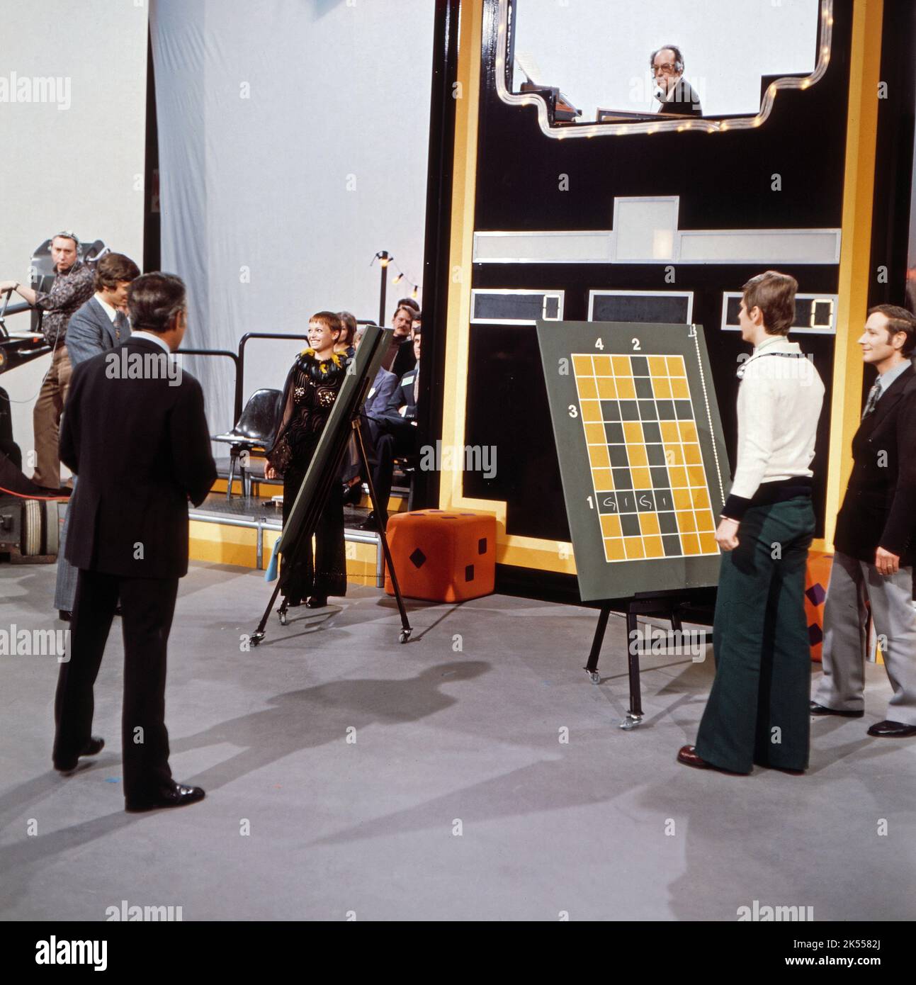Dreimal darfst Du raten, Musikquizshow, Deutschland 1976, Regie Thomas Land, Kandidaten bei