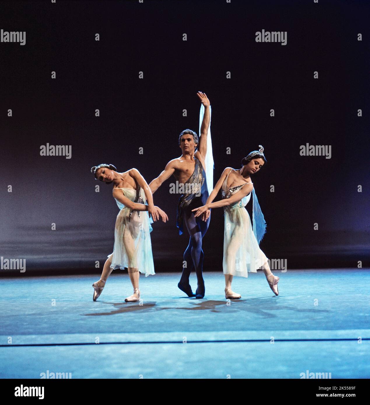 Bolschoi Ballett, russische Ballett-Truppe, bei einem Gastspiel in Deutschland, um 1977. Stock Photo