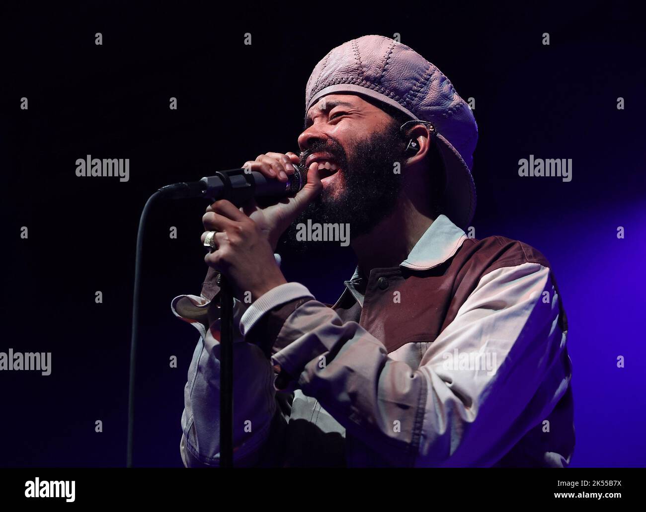 Protoje performs live in concert during his california tour at the UC