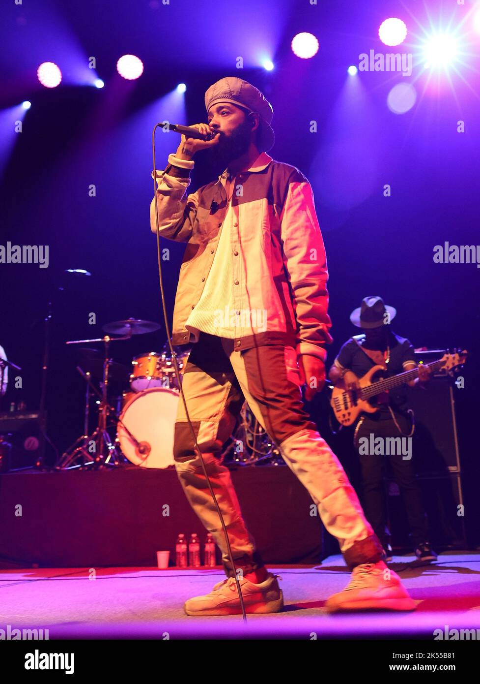 Protoje performs live in concert during his california tour at the UC