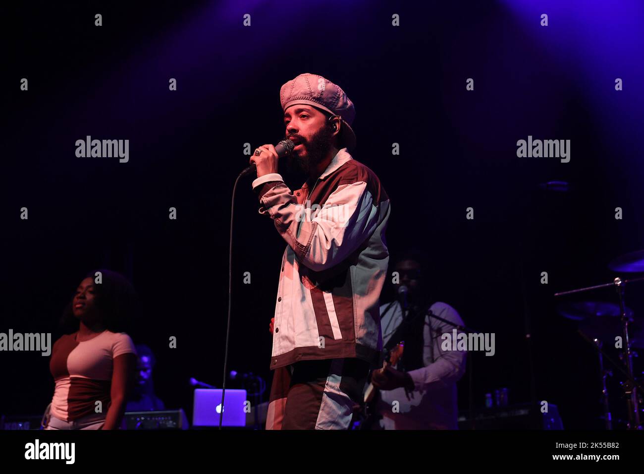 Protoje performs live in concert during his california tour at the UC