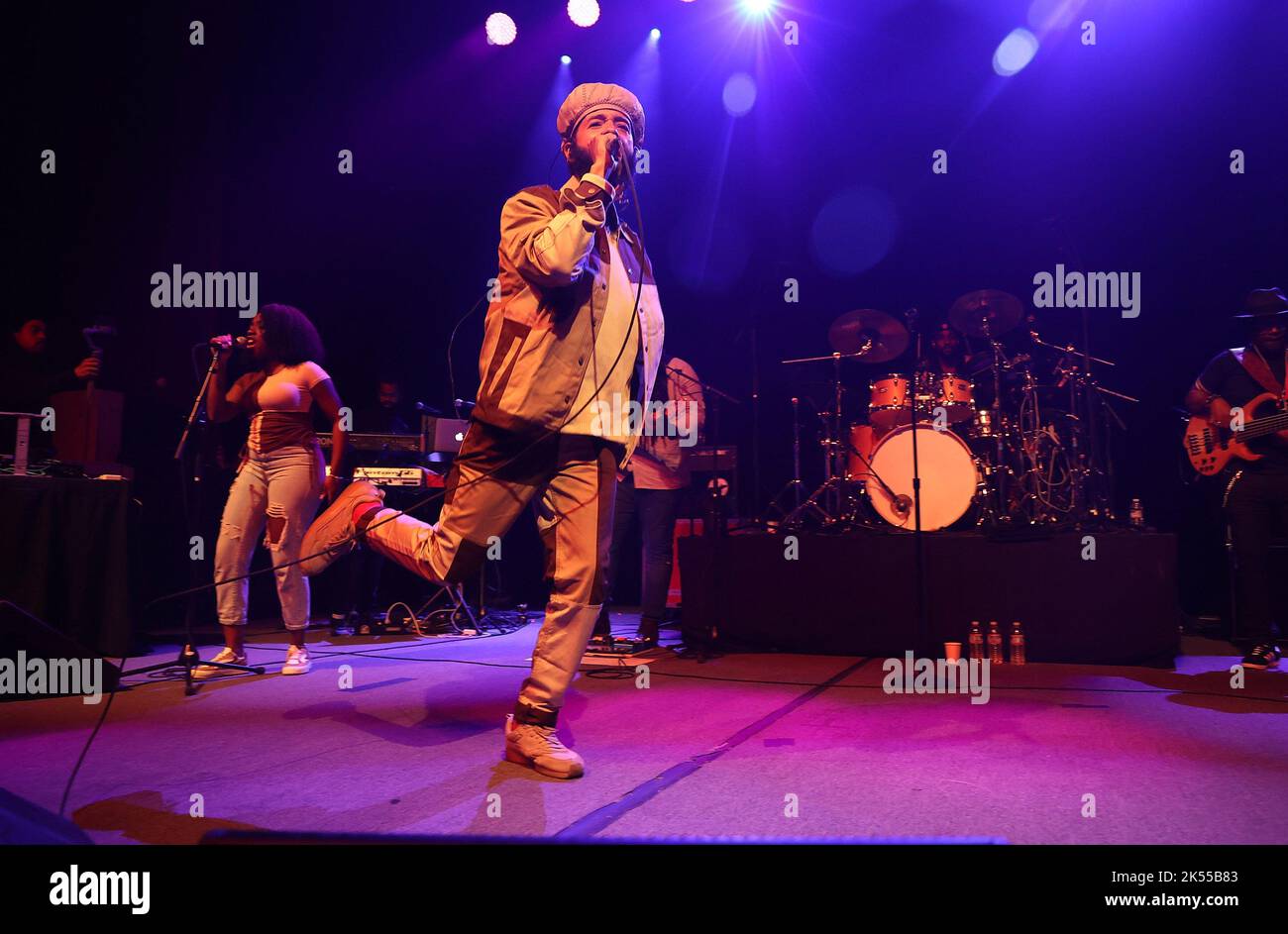 Protoje performs live in concert during his california tour at the UC