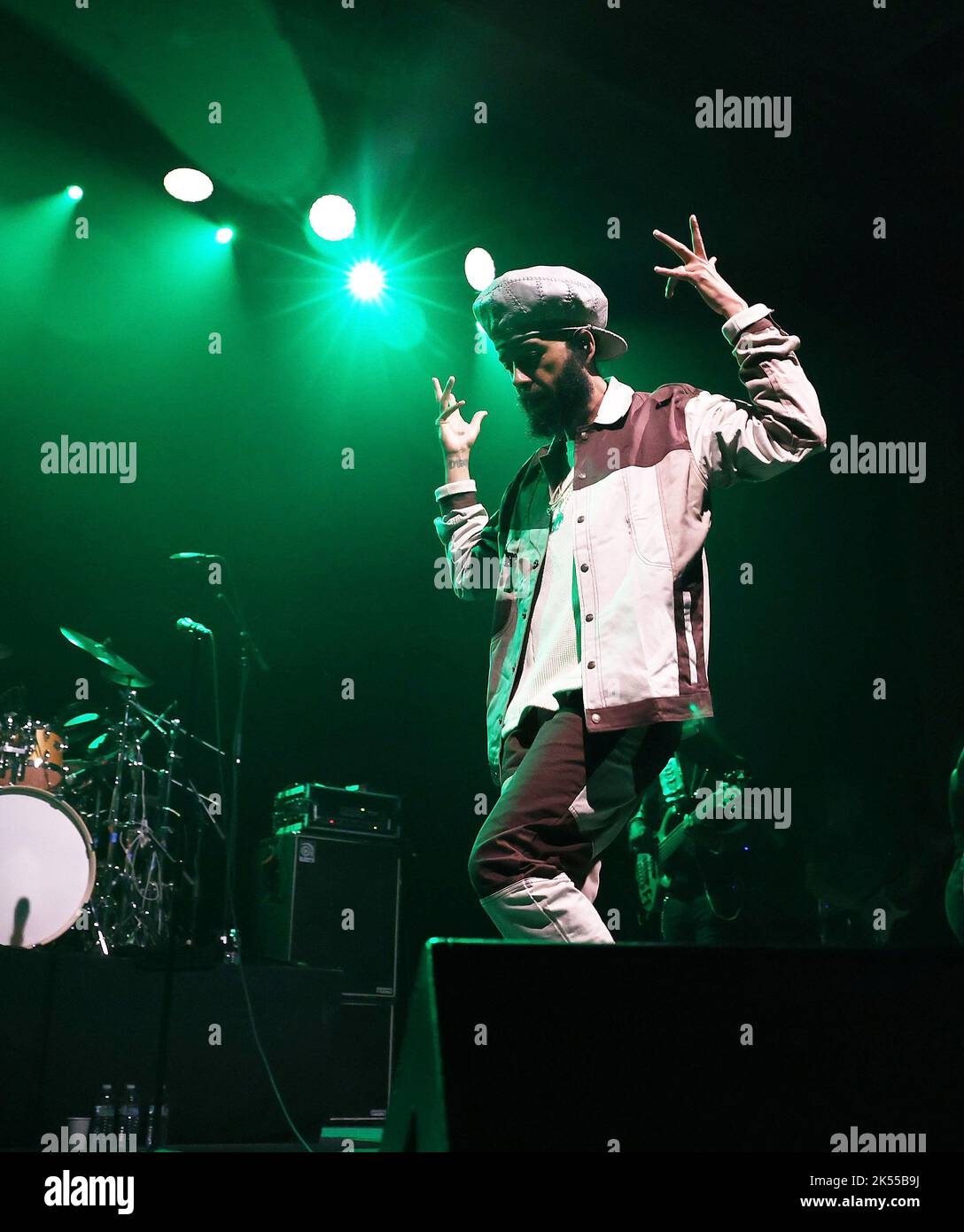 Protoje performs live in concert during his california tour at the UC