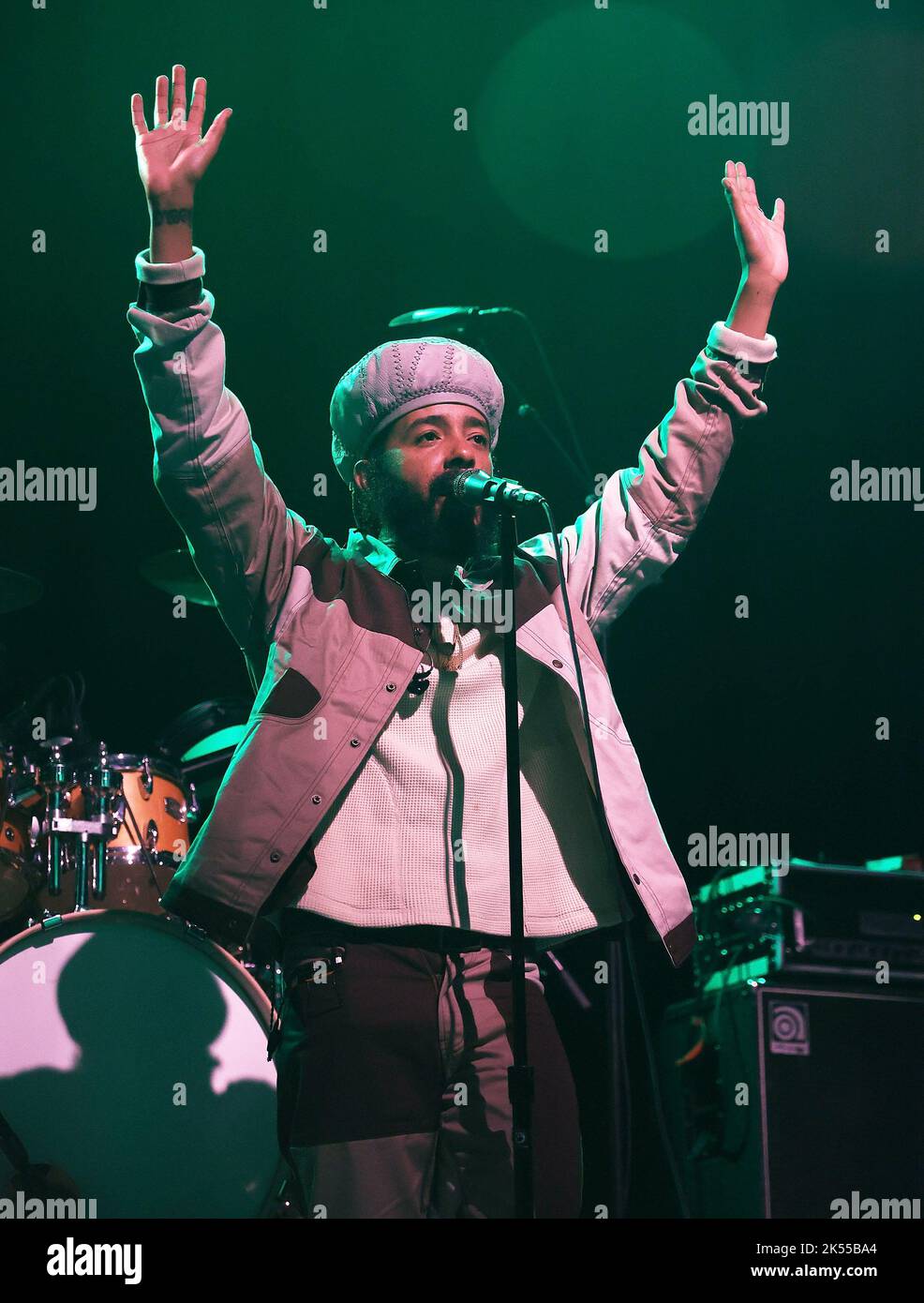 Protoje performs live in concert during his california tour at the UC