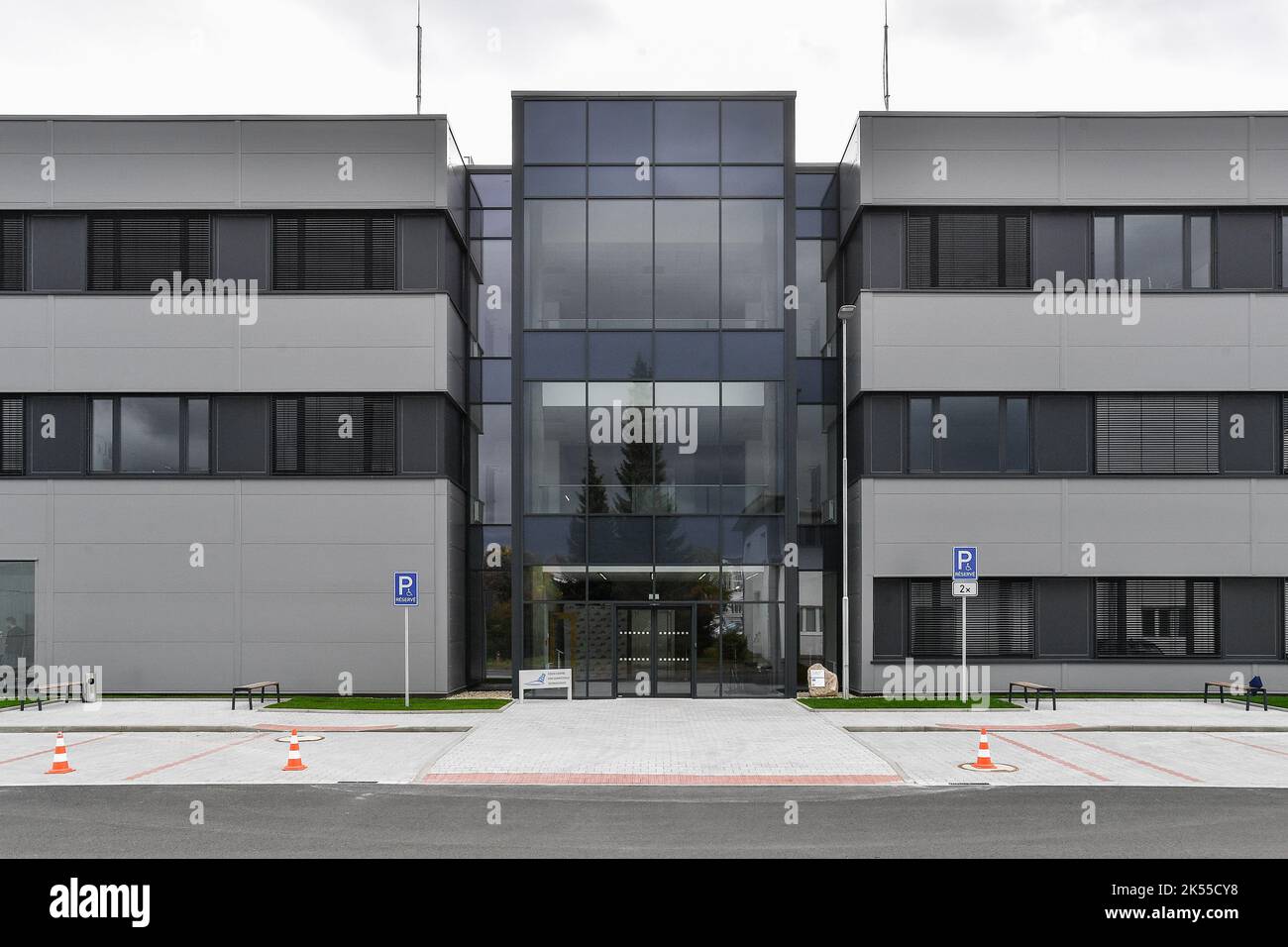 Prague, Czech Republic. 06th Oct, 2022. New building for applied research of space technologies, C3T - Czech Centre for Competitive Technologies, was opened on October 6, 2022, in Prague, Czech Republic. Credit: Vit Cerny/CTK Photo/Alamy Live News Stock Photo