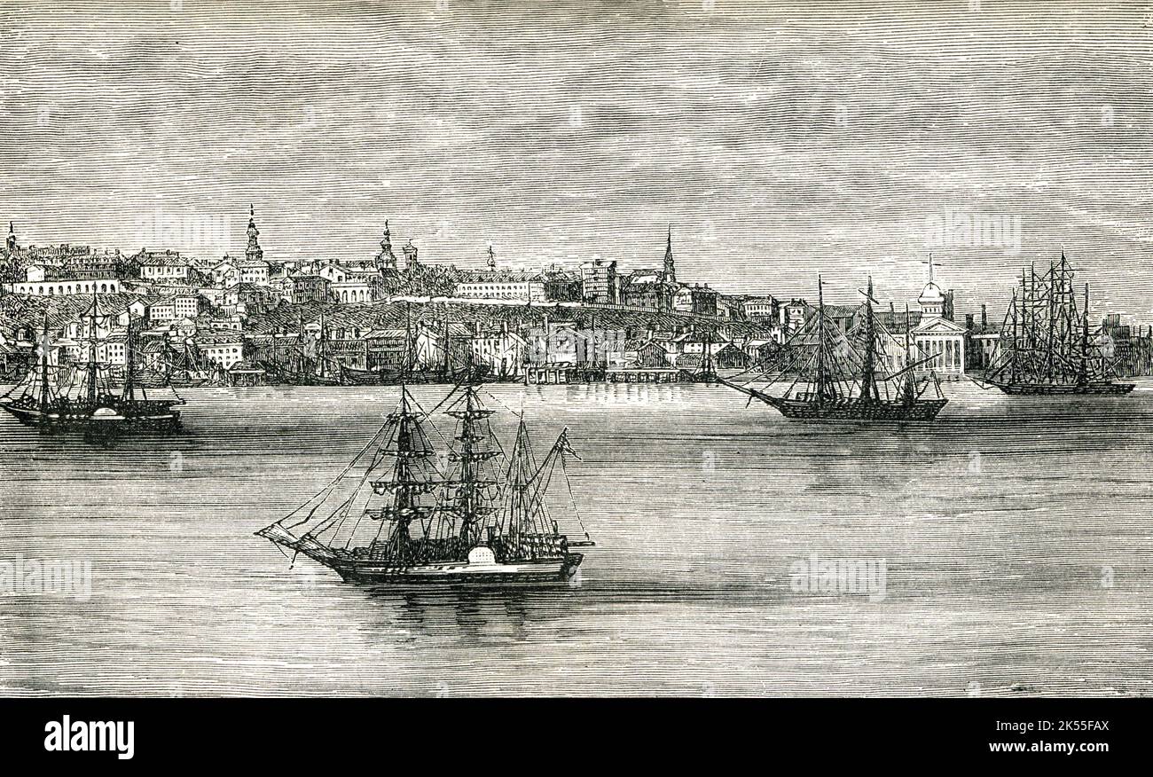 Saint lawrence river 19th century hi-res stock photography and images ...