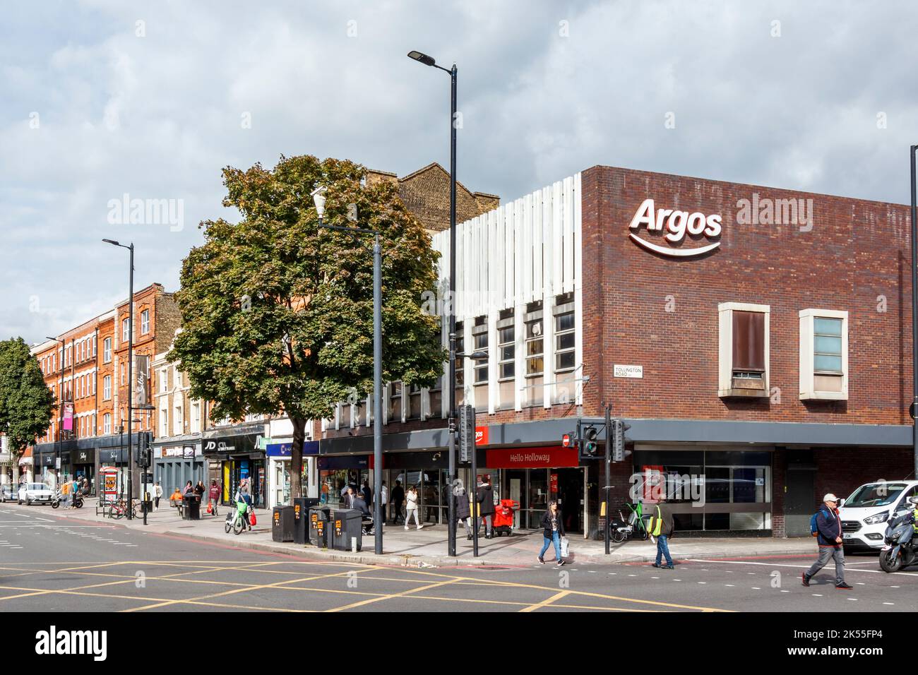 Argos store on the corner of Holloway Road and Tollington Road in the