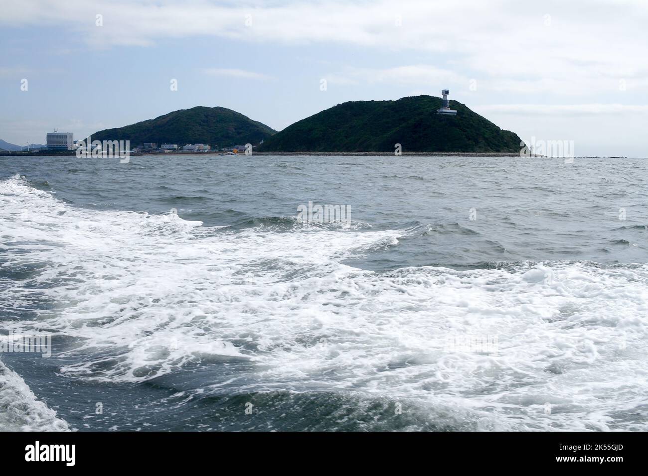 Irago, Aichi, Japan, 2022/24/09 - cape Irago, is the terminal point of land at the west end of Atsumi Peninsula in southern Aichi Prefecture, Japan. T Stock Photo