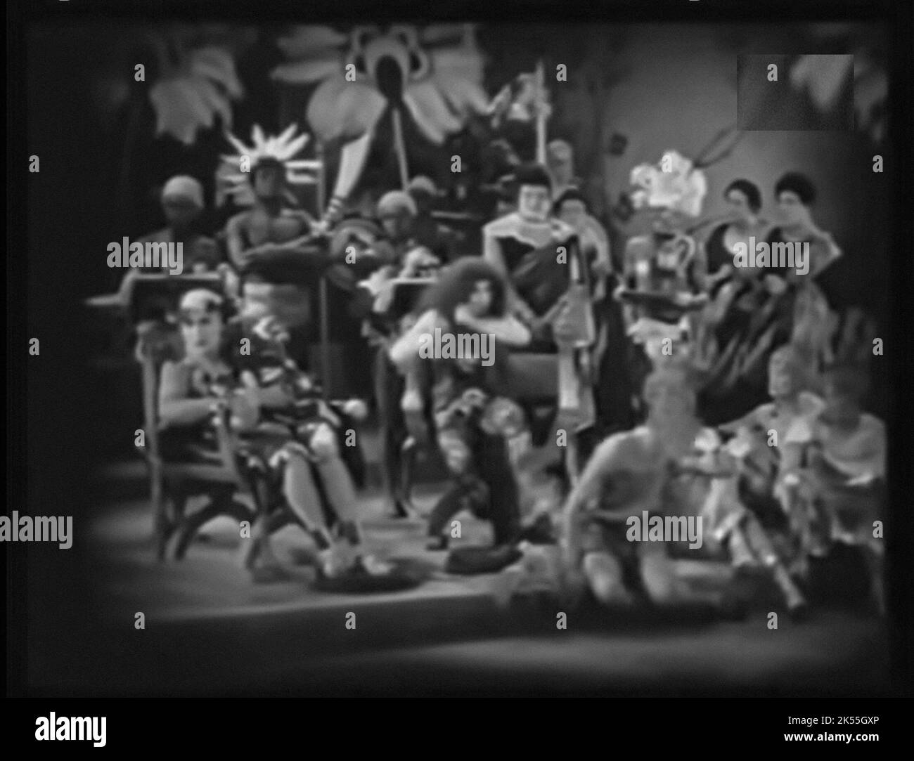 Vintage scrren from the movie Salome from 1923 Stock Photo Alamy