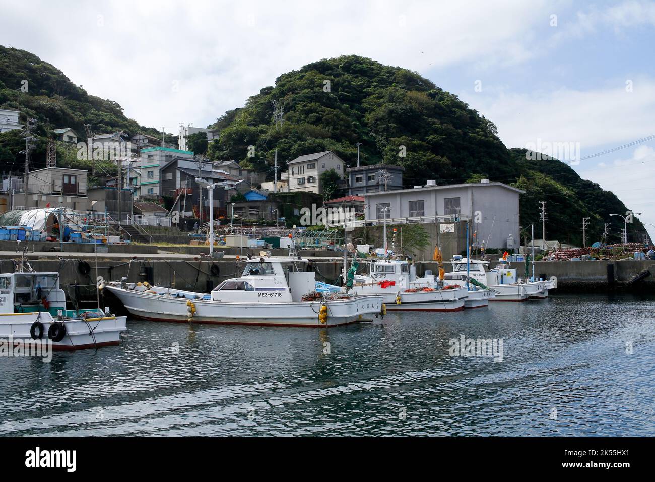 Irago, Aichi, Japan, 2022/24/09 - Port of kamishima island. Kami-shima ...