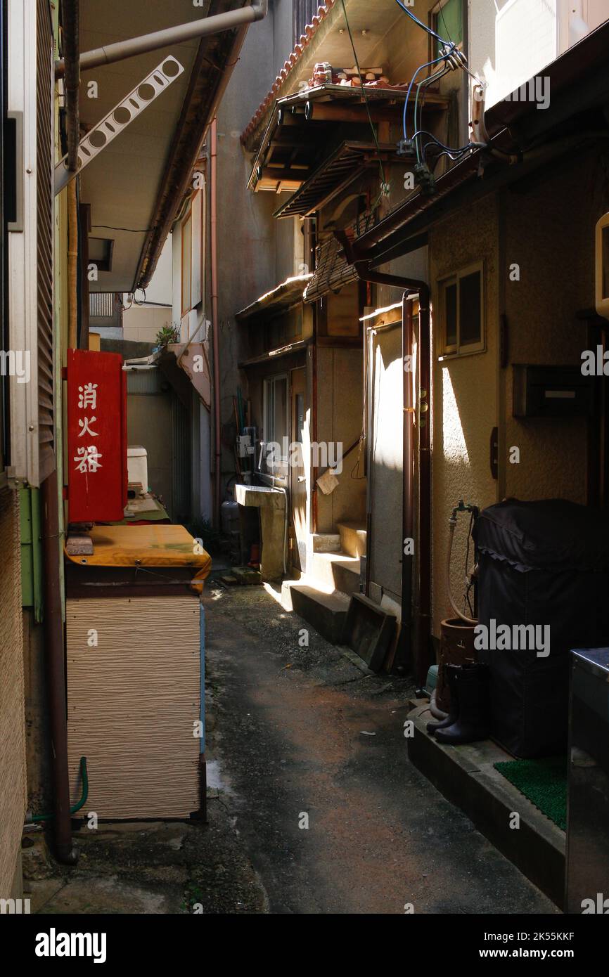 Irago, Aichi, Japan, 2022/24/09 - Streets of Kamishima. Kami-shima is ...