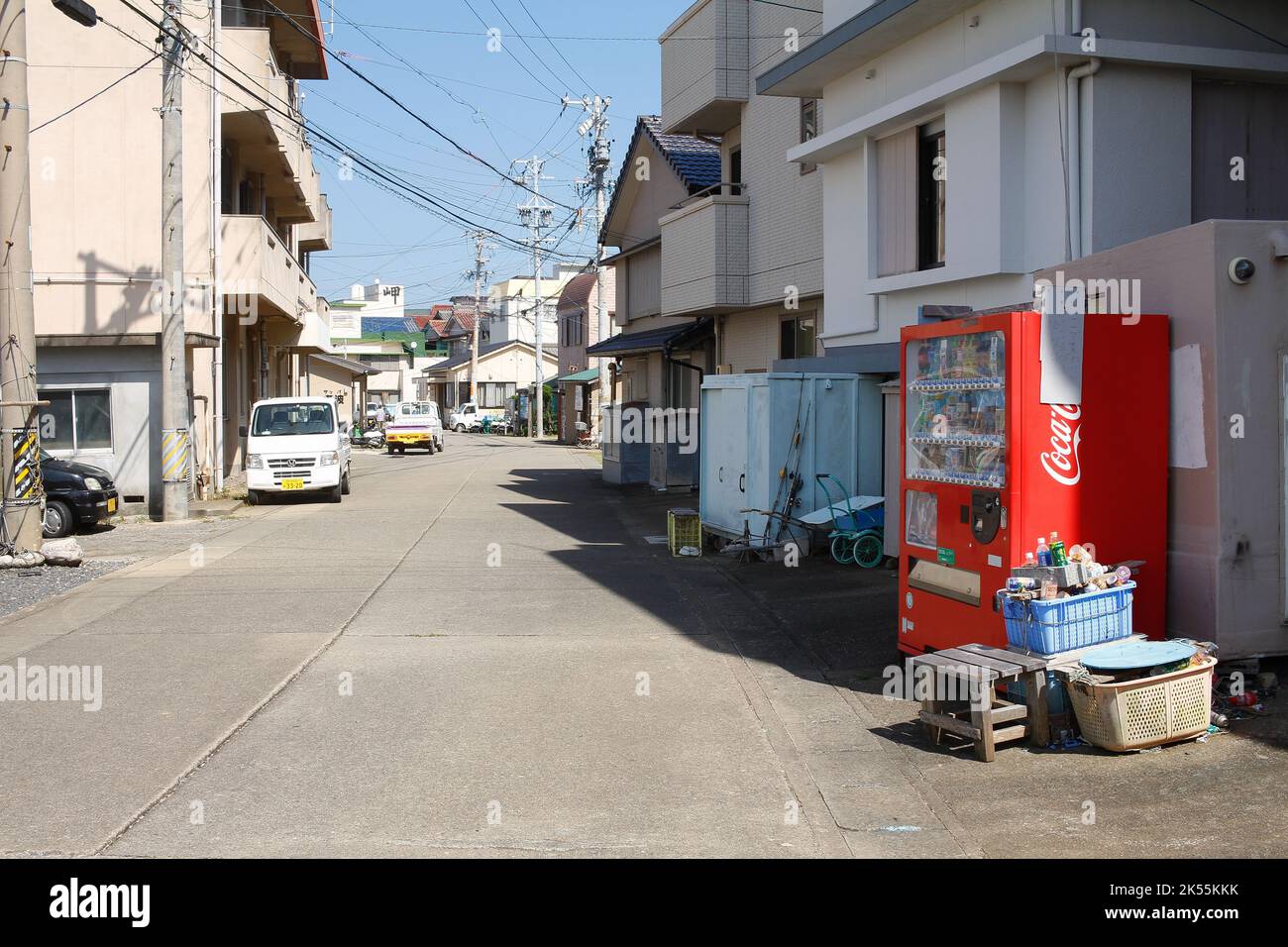 Irago, Aichi, Japan, 2022/24/09 - Streets of Kamishima. Kami-shima is ...