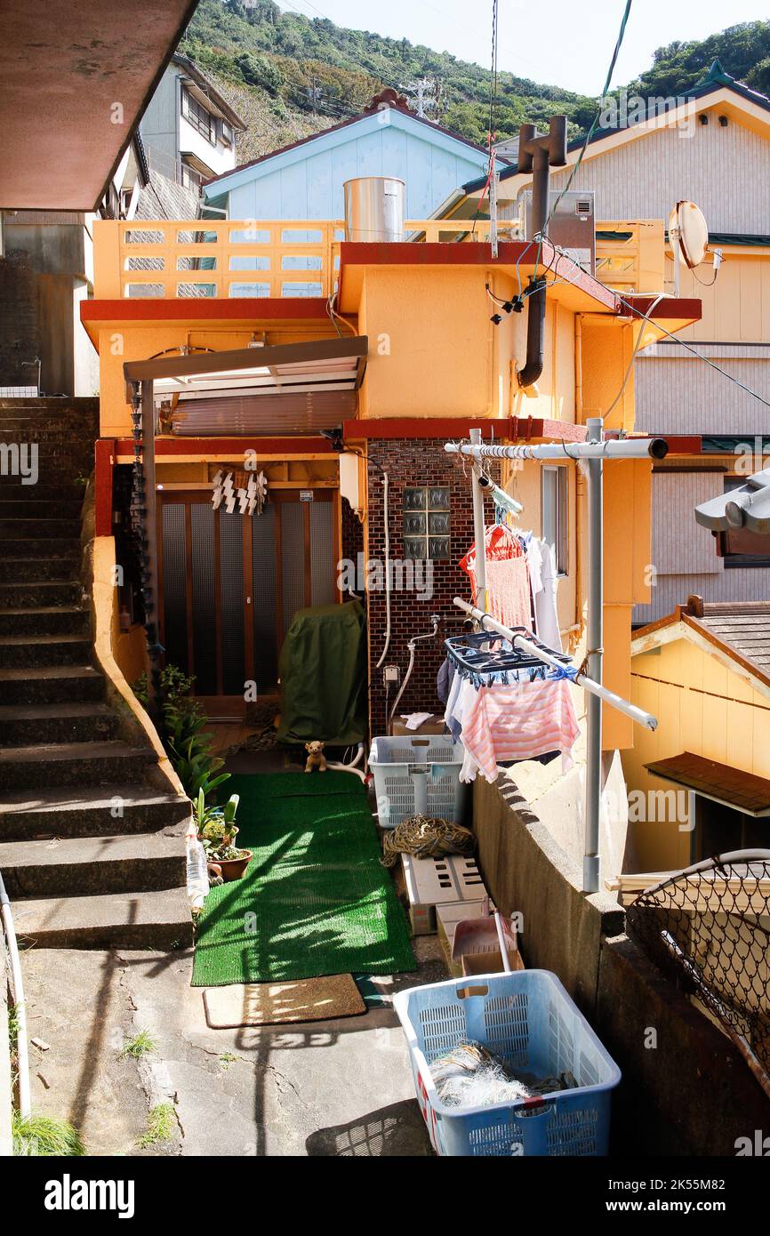 Irago, Aichi, Japan, 2022/24/09 - Streets of Kamishima. Kami-shima is ...