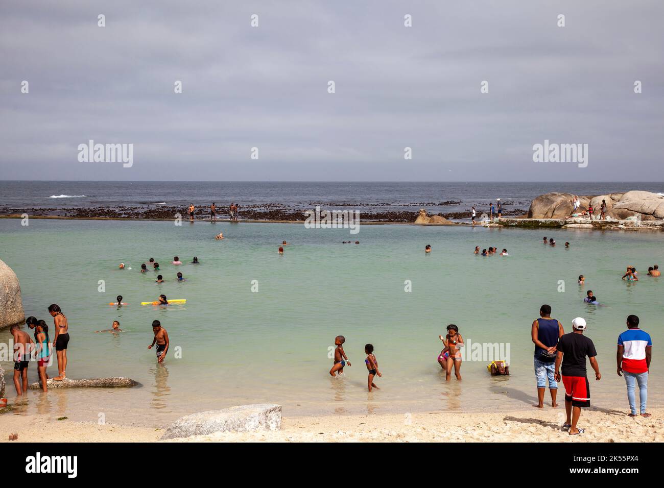 Camps Bay Tidal Pool in Cape Town, South Africa Stock Photo Alamy