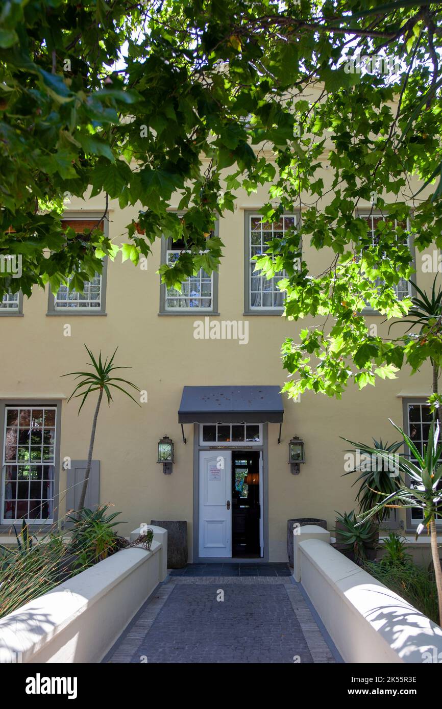 Hout Bay Manor Hotel in Cape Town - South Africa Stock Photo