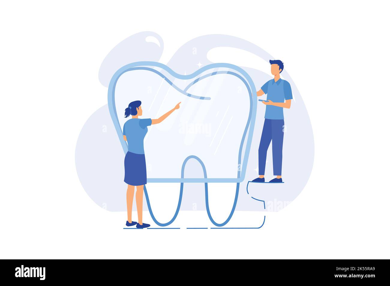 Teeth wear silicone trainer Invisible orthodontic braces, silicon teeth wear, dental training