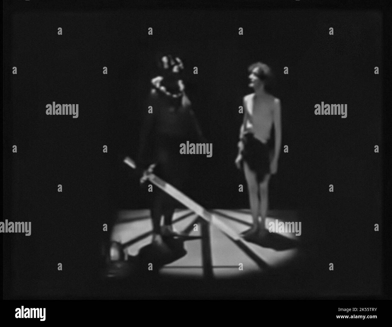 Vintage scrren from the movie Salome from 1923 Stock Photo Alamy