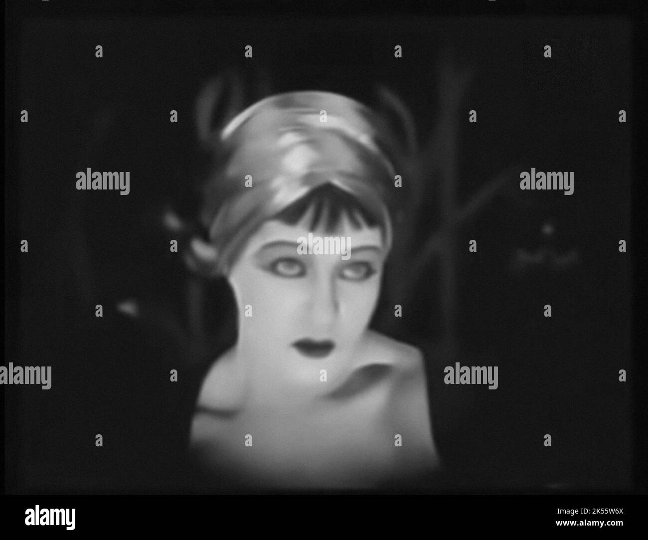 Vintage scrren from the movie Salome from 1923 Stock Photo