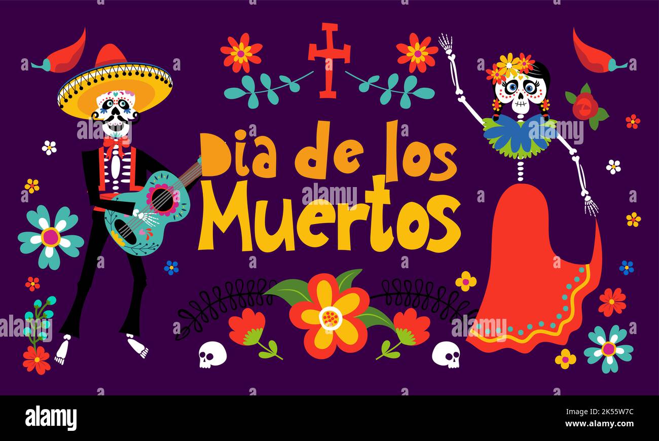 día de los muertos, Day of the Dead in Mexico - Halloween quote on