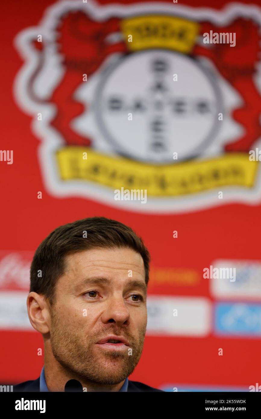 Leverkusen, Germany. 06th Oct, 2022. Soccer Bundesliga, presentation