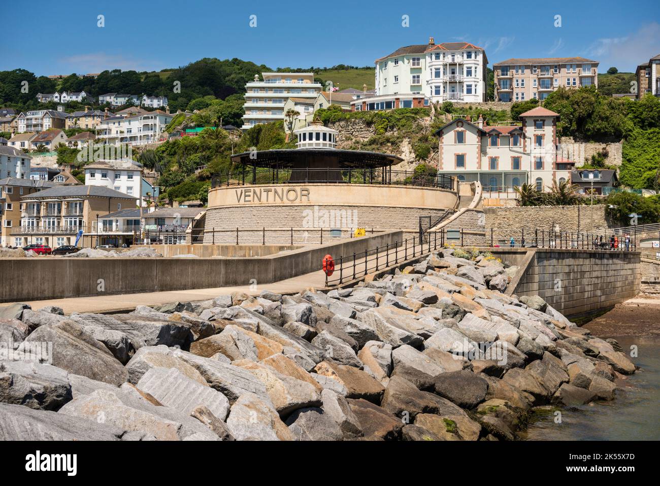 Ventnor Pumping station and Esplanade Rotunda Bandstand, Isle of Wight