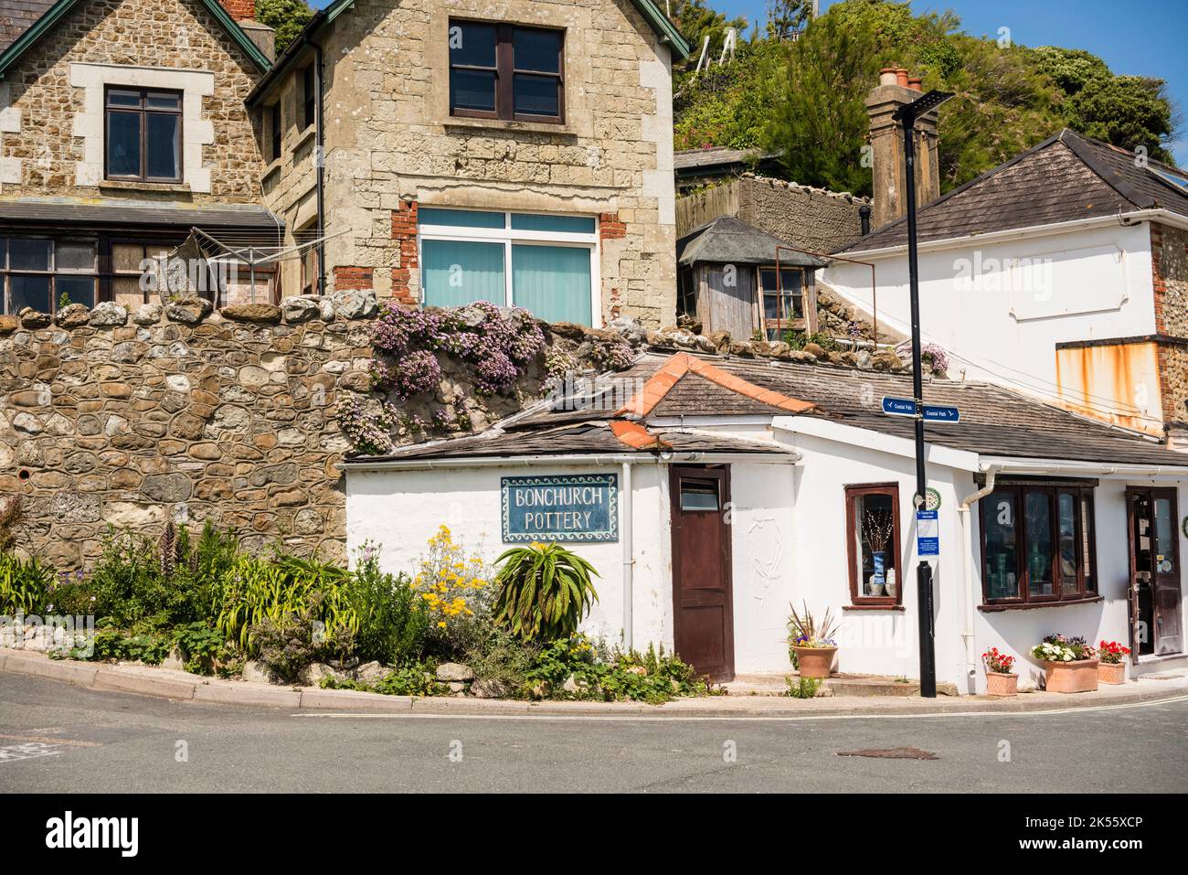 Bonchurch Pottery shop, Isle of Wight, UK Stock Photo Alamy