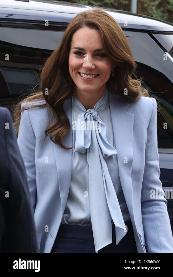 The princess of wales arrives for a visit to pips suicide prevention