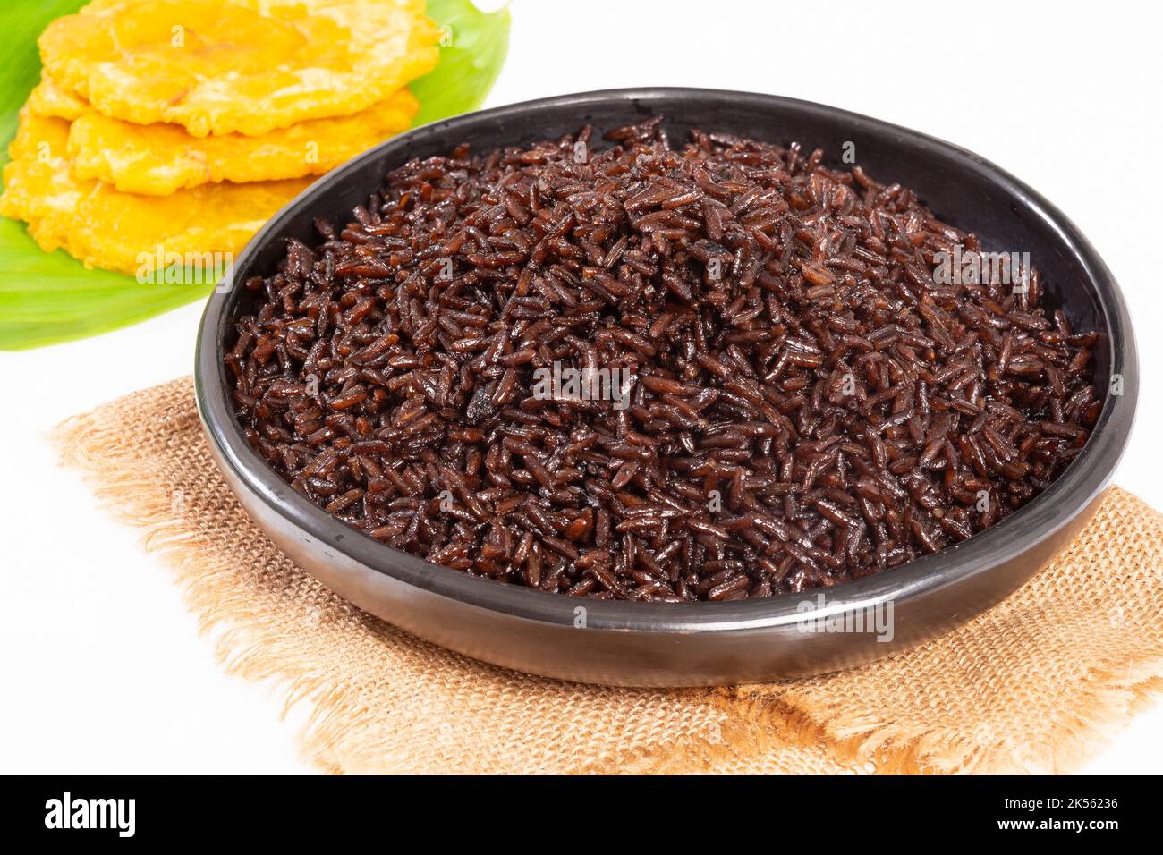 Rice with Coconut Typical Dish of the Caribbean Coast Stock Photo - Alamy