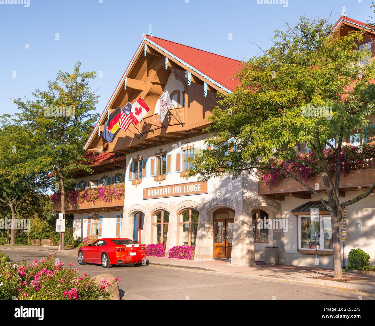 FRANKENMUTH, MI/USA SEPTEMBER 9, 2017 A Chevrolet Camaro car in