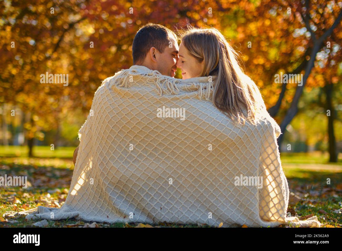 Beautiful couple man woman in love Stock Photo - Alamy
