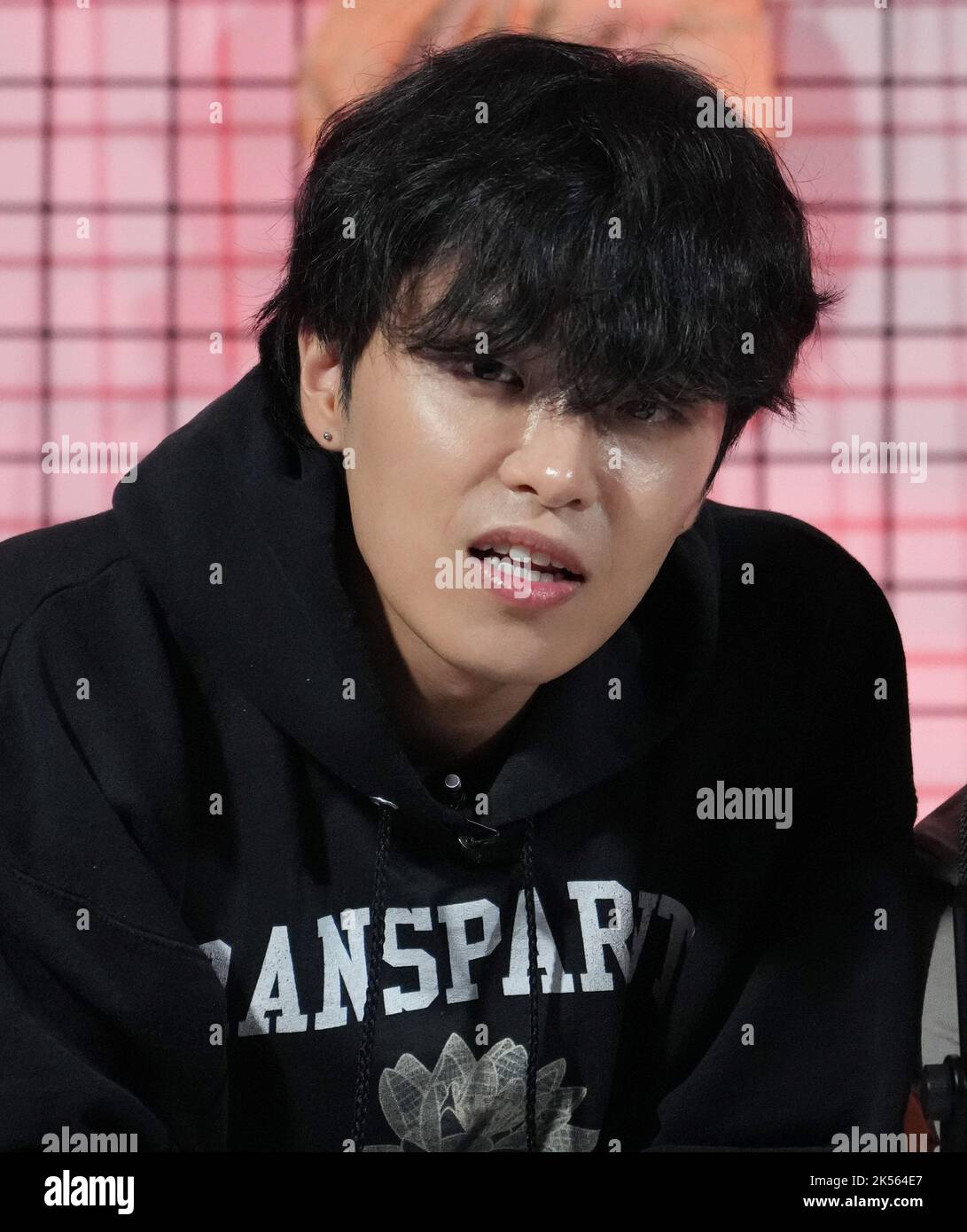 Los Angeles, CA, October 5, 2022, Hajoon of the South Korean band The