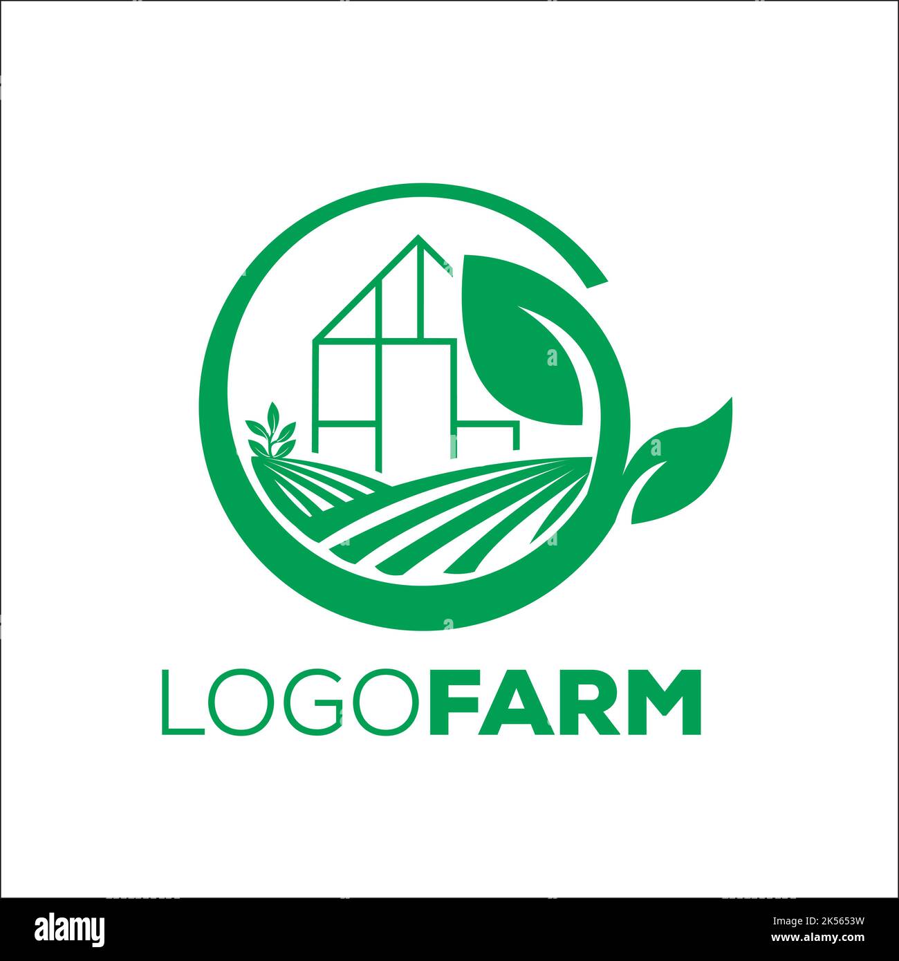 logo farm / exclusive logo design inspiration Stock Vector Image & Art