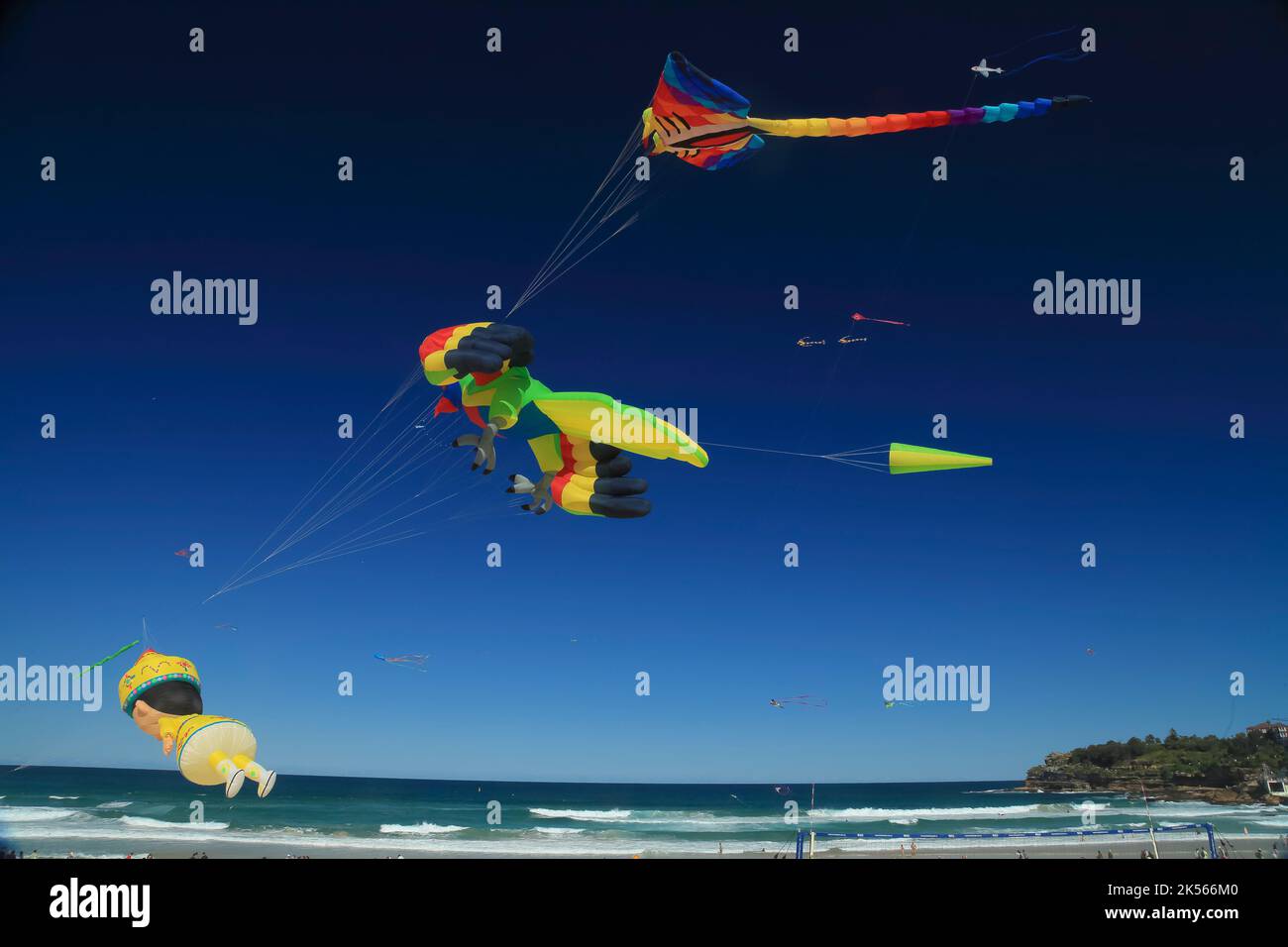 Kite flying at Bondi Beach in Sydney, Australia Stock Photo Alamy