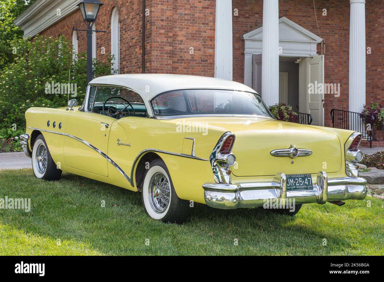 DEARBORN, MI/USA JUNE 17, 2017 A 1955 Buick Special car with