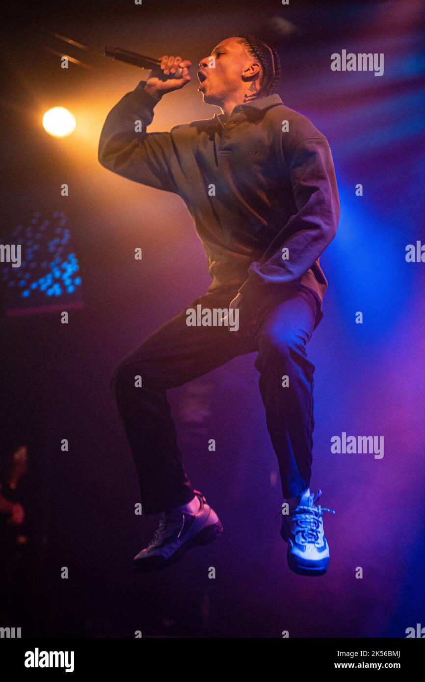 Copenhagen, Denmark. 05th Oct, 2022. The Canadian rapper and lyricist ...