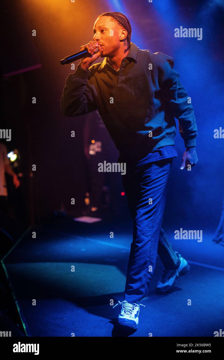 Copenhagen, Denmark. 05th Oct, 2022. The Canadian rapper and lyricist ...