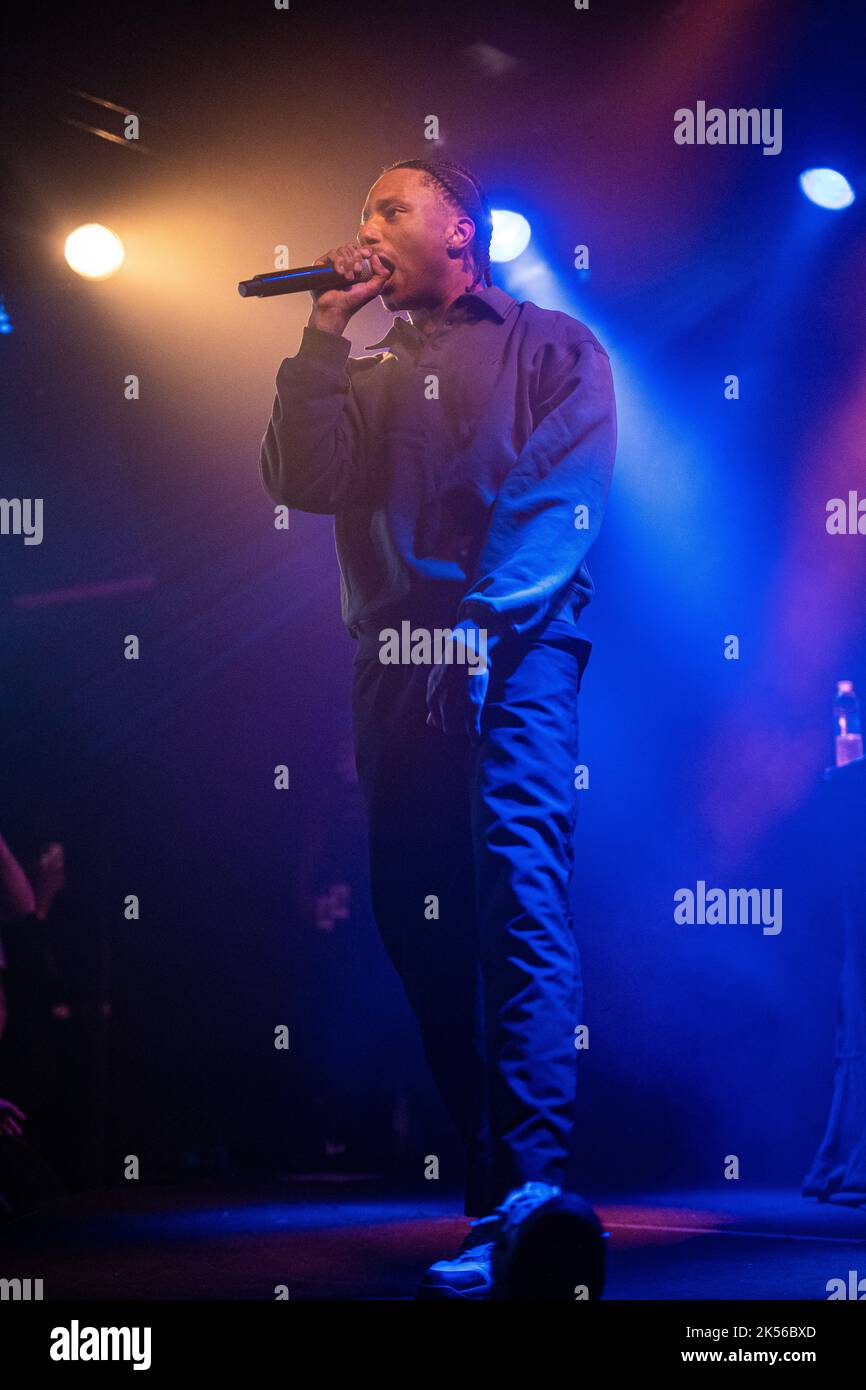 Copenhagen, Denmark. 05th Oct, 2022. The Canadian rapper and lyricist ...