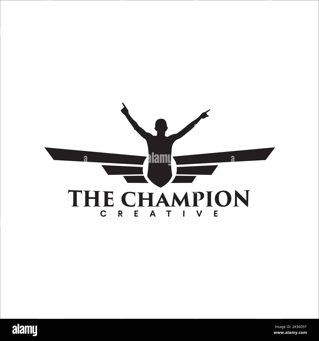 the champion exclusive logo design inspiration Stock Vector Image & Art