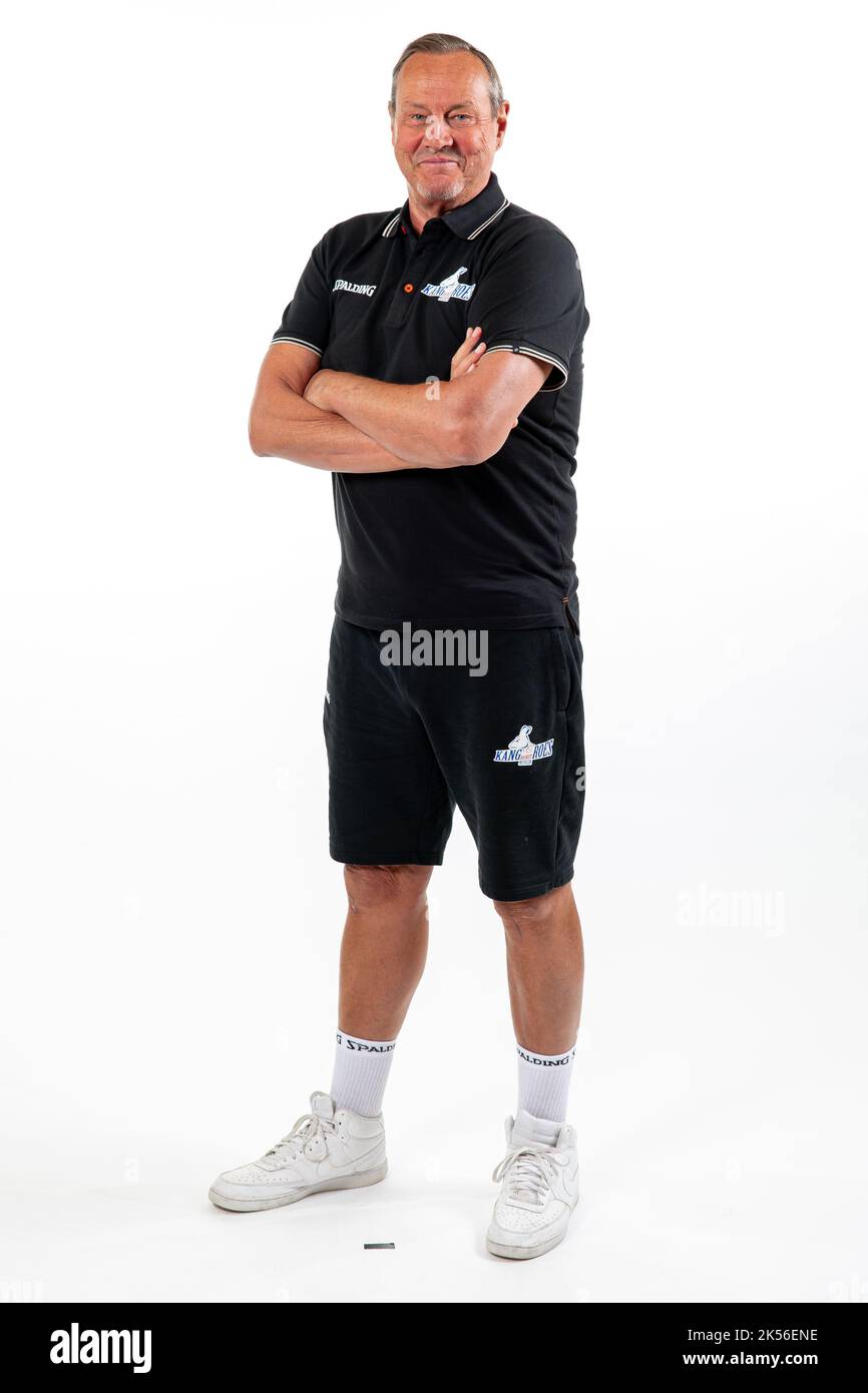 Mechelen's sports director Tony Van den Bosch poses at a photoshoot of